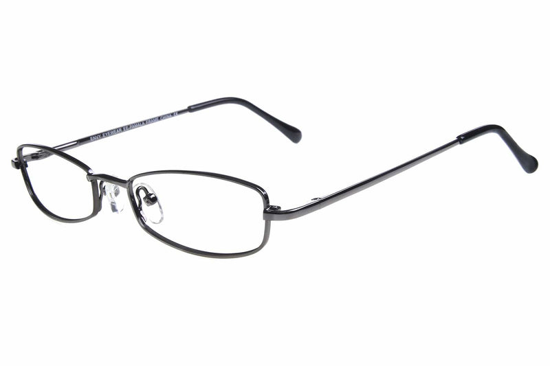 Visual Eyes Glasses GUNMETAL / Frame Only / Clear Envy Pamala