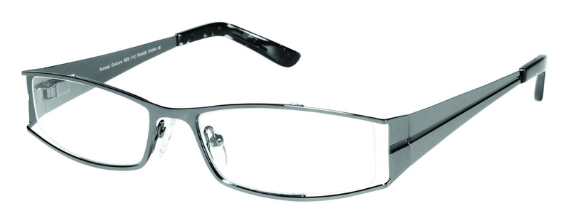 Visual Eyes Glasses GUNMETAL / Frame Only / Clear Runway Couture 112