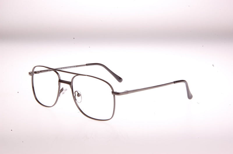 Visual Eyes Glasses GUNMETAL / Frame Only / Clear Success 379