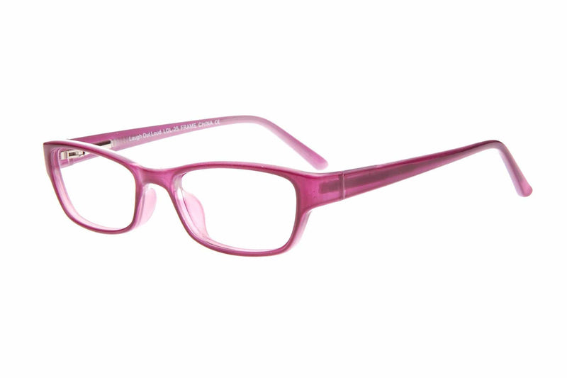 Visual Eyes Glasses LILAC / Frame Only / Clear Laugh Out Loud 25