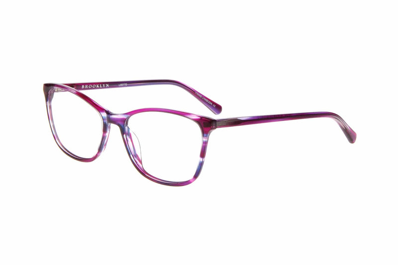 Visual Eyes Glasses LILAC MARBLE / Frame Only / Frame Only Brooklyn Lisette