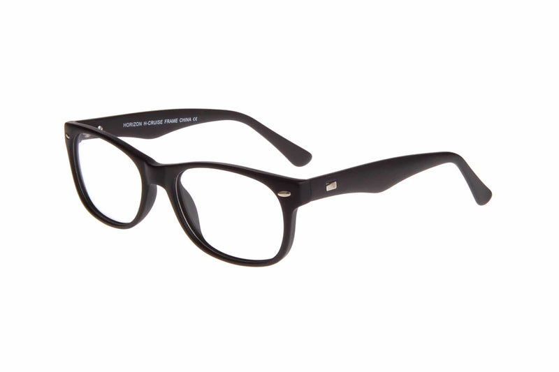 Visual Eyes Glasses MATT-BLACK / Frame Only / Clear HORIZON CRUISE