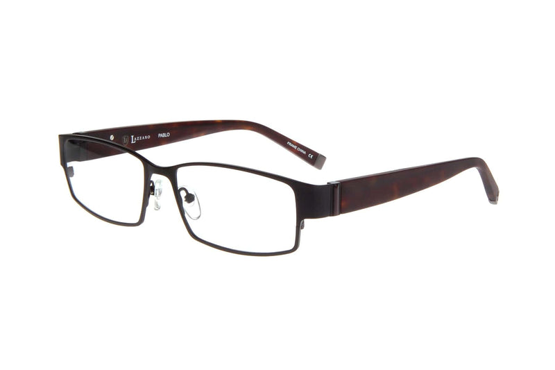 Visual Eyes Glasses MATT-BLACK / Frame Only / Clear Lazzaro Pablo