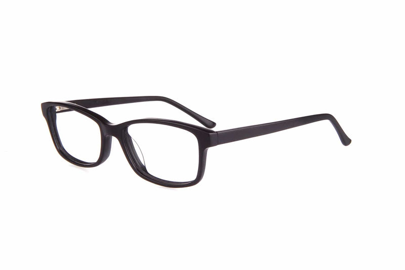 Visual Eyes Glasses MATT-BLACK / Frame Only / Clear Runway Tween 23