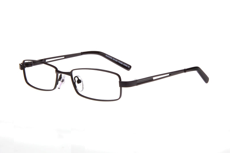 Visual Eyes Glasses MATT-BLACK / Frame Only / Clear Success 369