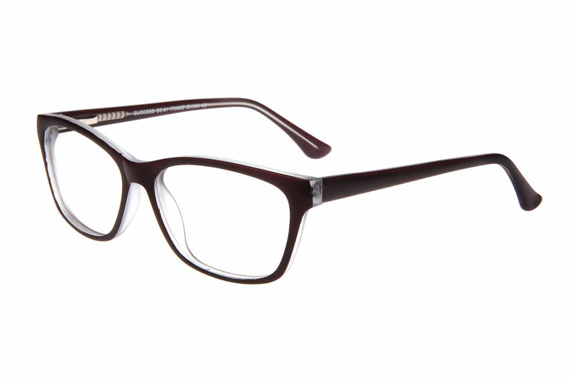 Visual Eyes Glasses MATT-BLACK / Frame Only / Clear Success 91