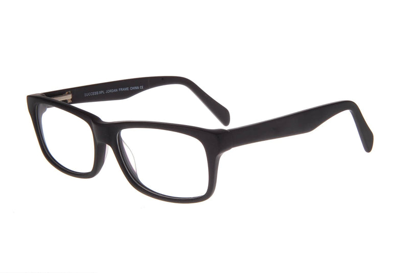 Visual Eyes Glasses MATT-BLACK / Frame Only / Clear Success Xpl Jordan