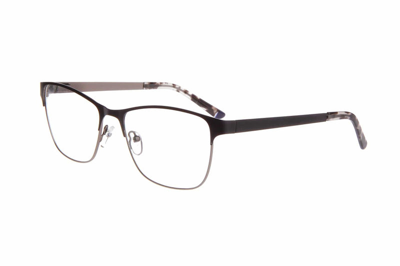 Visual Eyes Glasses MATT BLACK / Frame Only / Frame Only CHIC APRIL MATT BLACK