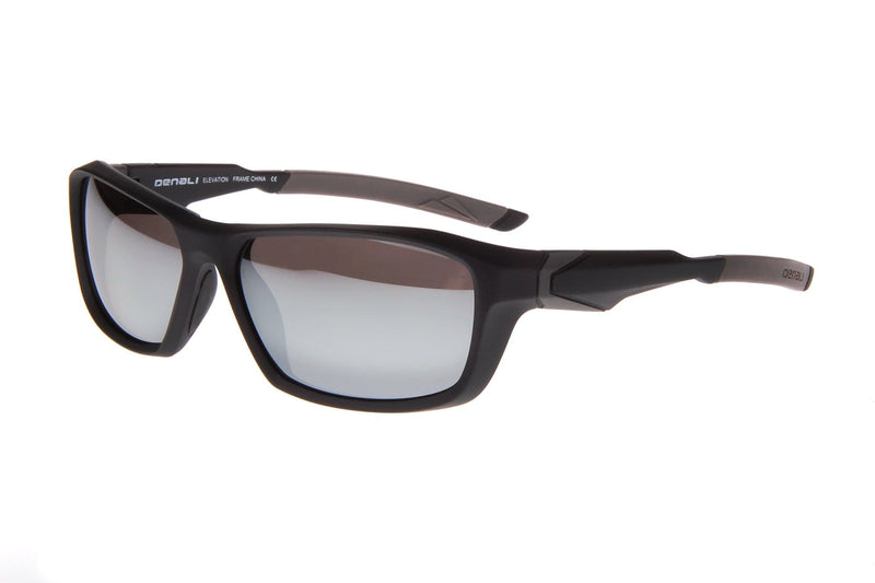 Visual Eyes Glasses MATT BLACK GREY / Frame Only / Clear Denali Elevation