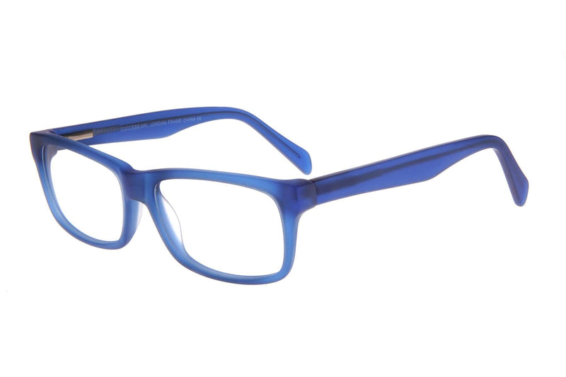 Visual Eyes Glasses MATT-BLUE / Frame Only / Clear Success Xpl Jordan