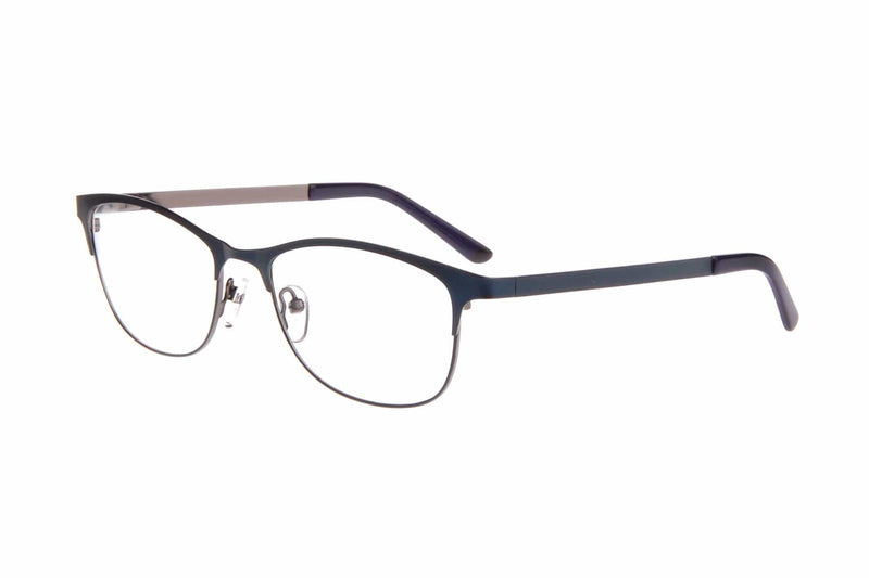 Visual Eyes Glasses MATT BLUE / Frame Only / Frame Only CHIC NAOMI MATT BLUE