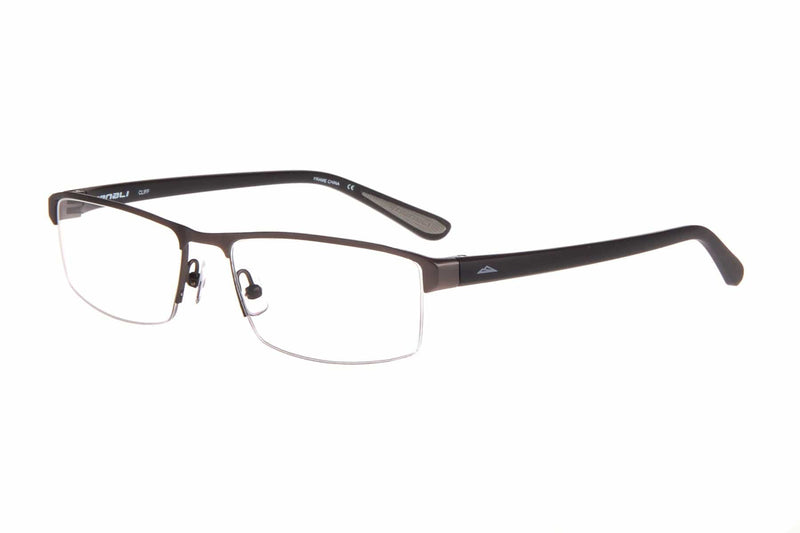 Visual Eyes Glasses MATT GUN GREY / Frame Only / Clear Denali Cliff