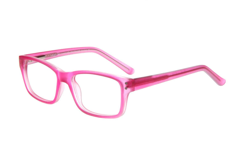 Visual Eyes Glasses MATT-PINK / Frame Only / Clear Laugh Out Loud 29p