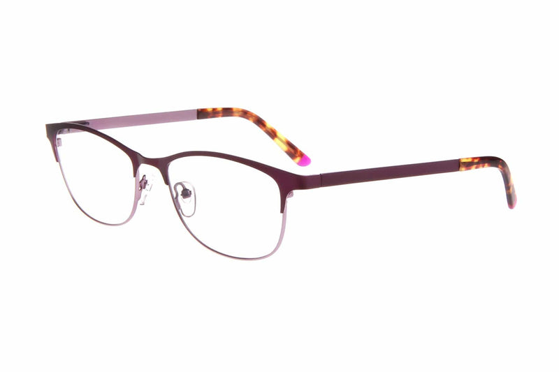 Visual Eyes Glasses MATT PURPLE / Frame Only / Frame Only CHIC NAOMI MATT BLUE