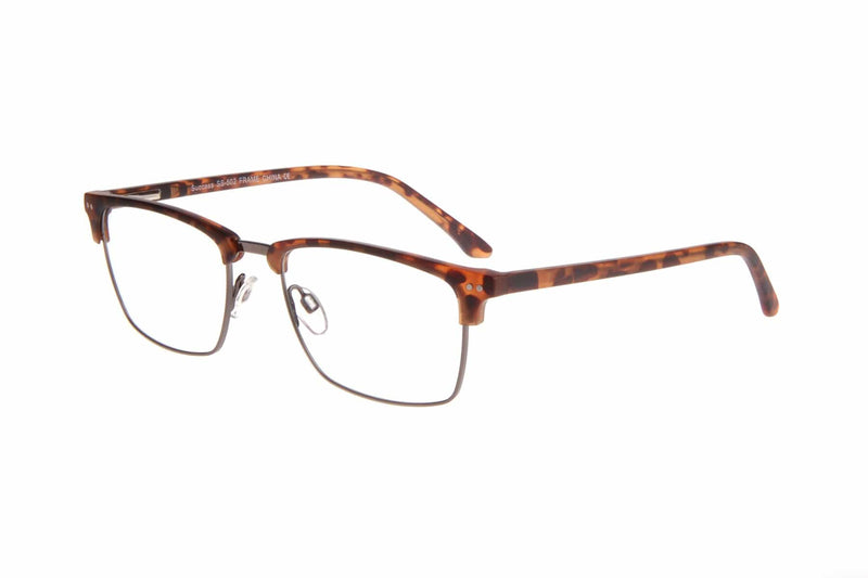 Visual Eyes Glasses MATT-TORTOISE / Frame Only / Clear Success 502a