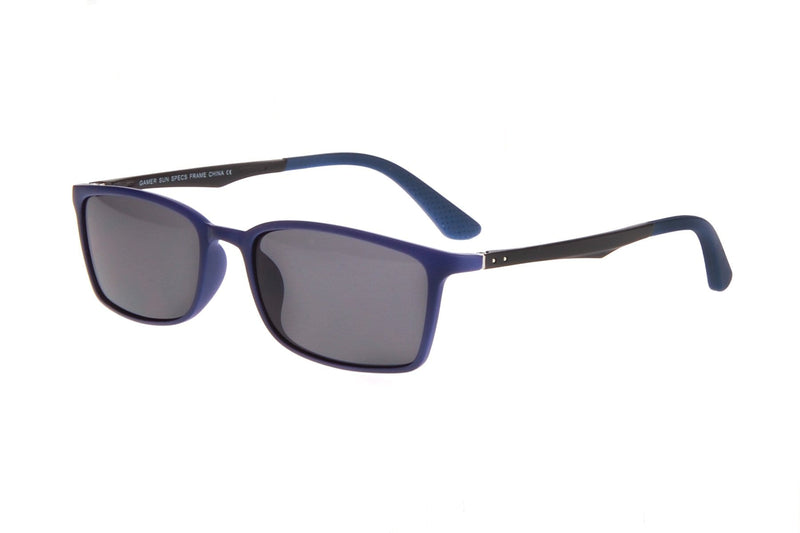 Visual Eyes Glasses NAVY-BLACK / Frame Only / Clear Gamer Player1