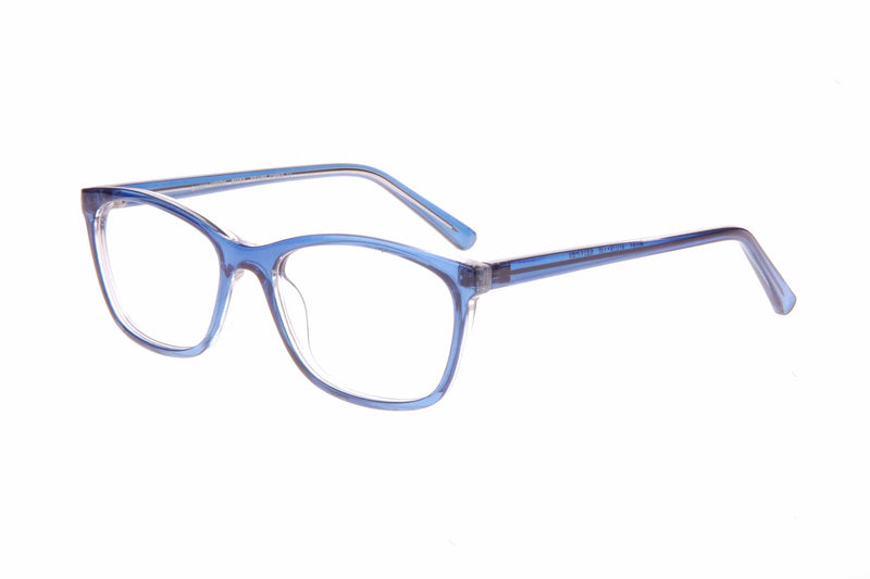 Visual Eyes Glasses NAVY/CRYSTAL / Frame Only / Frame Only CANNY VISION BITSY NAVY/CRYSTAL