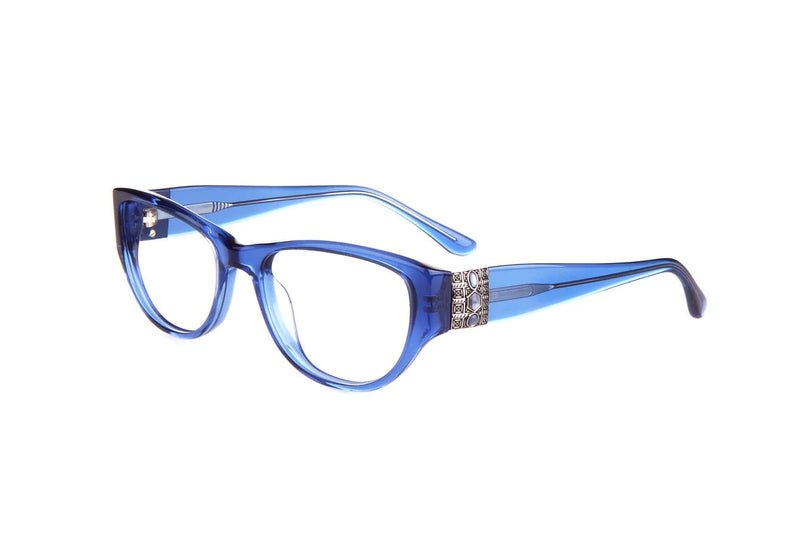 Visual Eyes Glasses NAVYBLUE / Frame Only / Clear Nicole Designs Krista