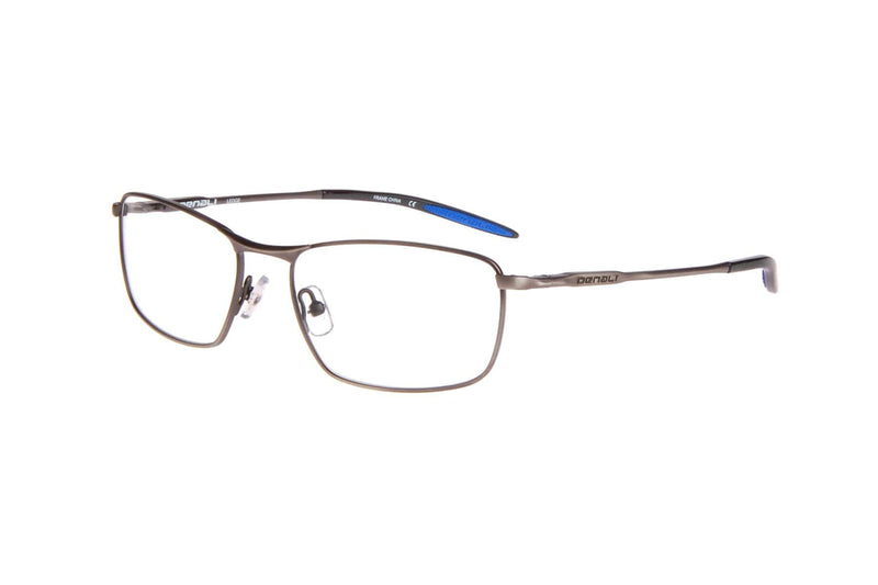 Visual Eyes Glasses PEWTER / Frame Only / Clear Denali Ledge