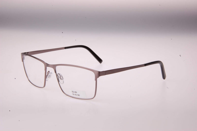 Visual Eyes Glasses PEWTER / Frame Only / Clear Success 393