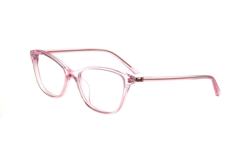 Visual Eyes Glasses PINK / Frame Only / Clear Mia Rae Lunas