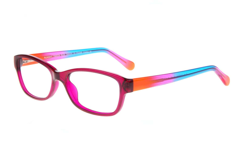 Visual Eyes Glasses PINK / Frame Only / Clear Runway Tween 33