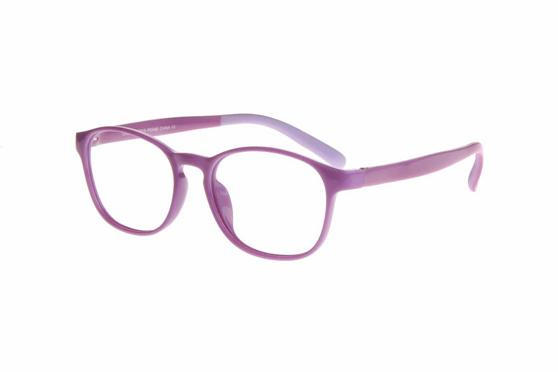 Visual Eyes Glasses PURPLE / Frame Only / Clear Gamer Select 2