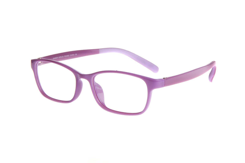 Visual Eyes Glasses PURPLE / Frame Only / Clear Gamer Start 2