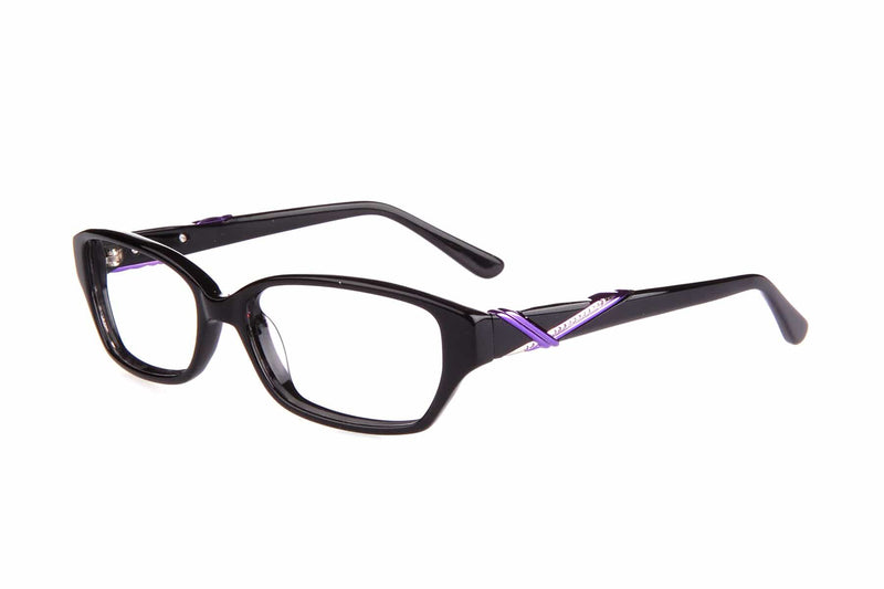 Visual Eyes Glasses PURPLE / Frame Only / Clear Josie Roxy