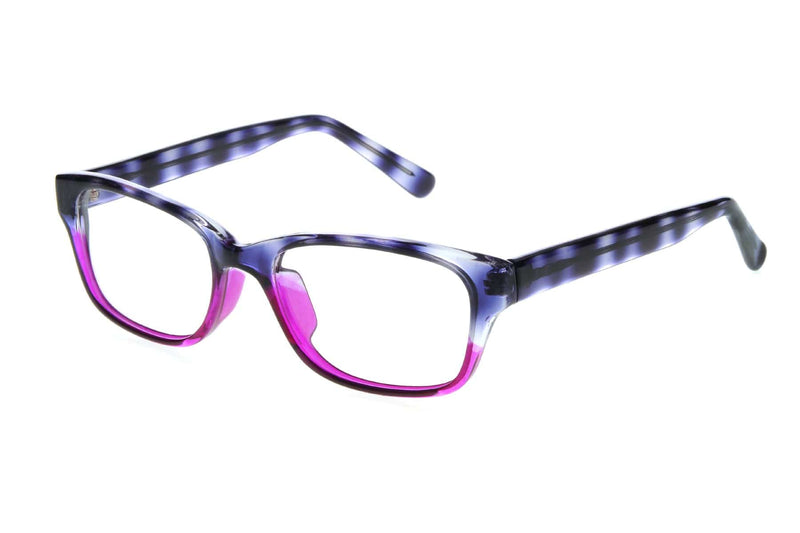 Visual Eyes Glasses PURPLE / Frame Only / Clear Success 63