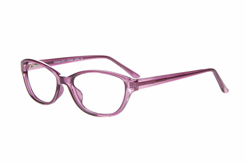 Visual Eyes Glasses PURPLE / Frame Only / Clear Success 71