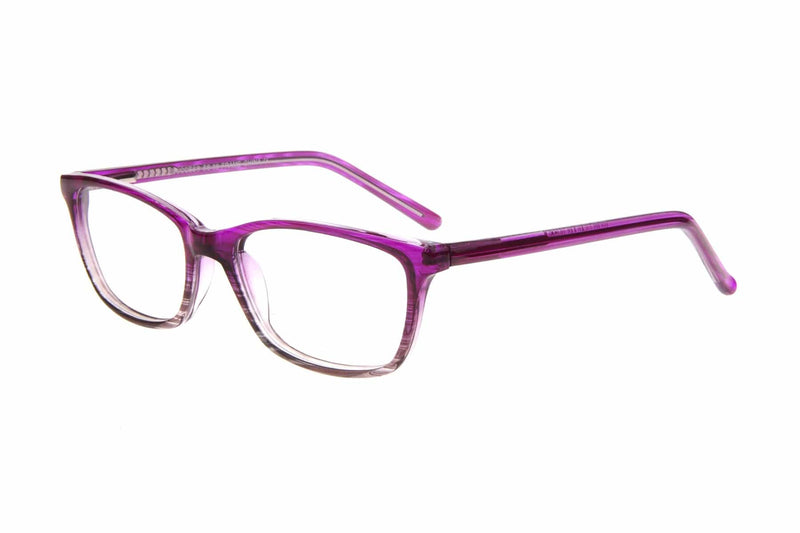 Visual Eyes Glasses PURPLE / Frame Only / Clear Success 93