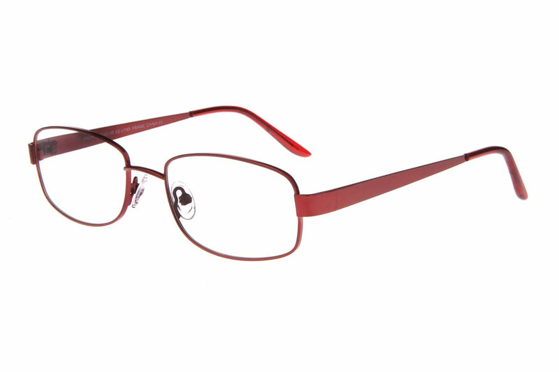 Visual Eyes Glasses RED / Frame Only / Clear Envy Lynn