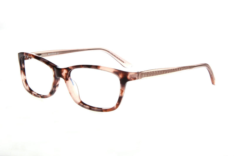 Visual Eyes Glasses ROSE-TORTOISE / Frame Only / Clear MIA RAE ANDI