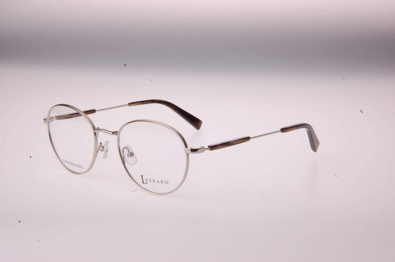 Visual Eyes Glasses SILVER / Frame Only / Clear Lazzaro Fillipo