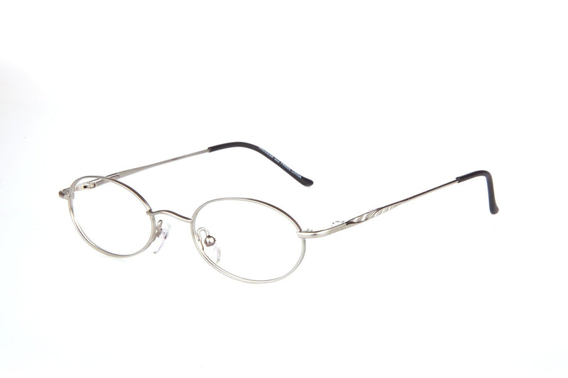 Visual Eyes Glasses SILVER / Frame Only / Clear Success 222