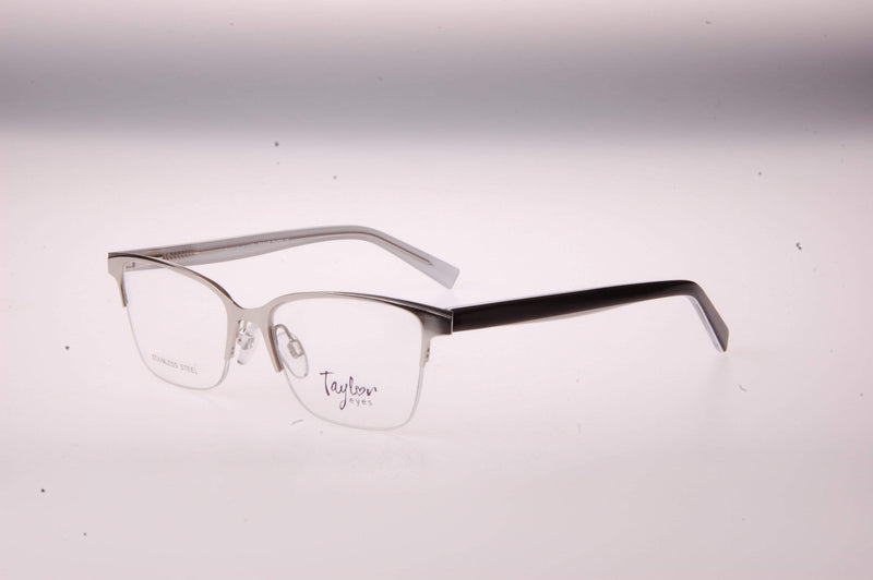 Visual Eyes Glasses SILVER / Frame Only / Clear Taylor Lucy