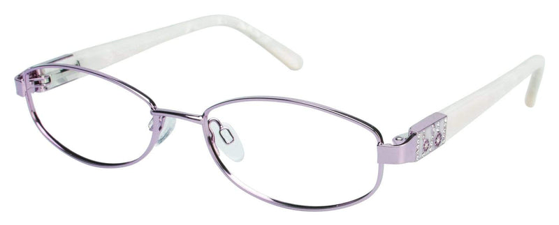 Visual Eyes Glasses SOFT-ROSE / Frame Only / Clear Runway Couture 214