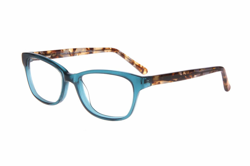 Visual Eyes Glasses TEAL / Frame Only / Clear Taylor Tammy r