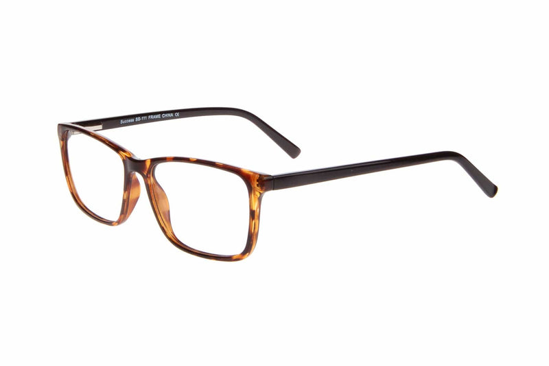 Visual Eyes Glasses TORTOISE-BLACK / Frame Only / Clear Success 111