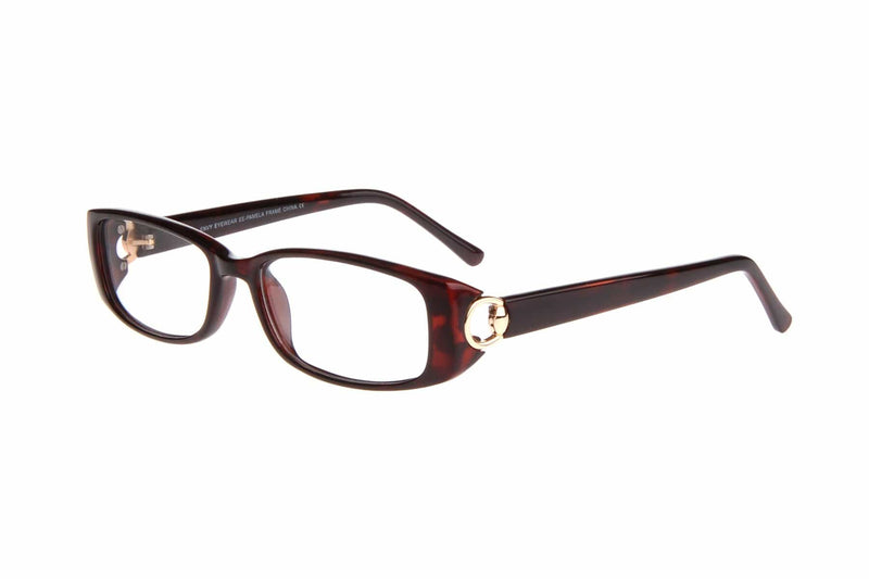 Visual Eyes Glasses TORTOISE / Frame Only / Clear Envy Carly