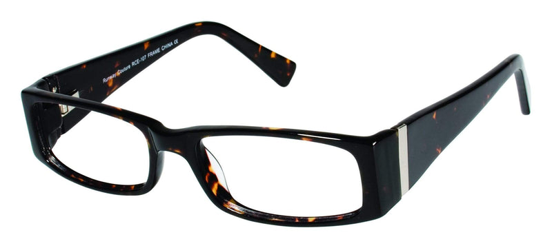 Visual Eyes Glasses TORTOISE / Frame Only / Clear Runway Couture 107