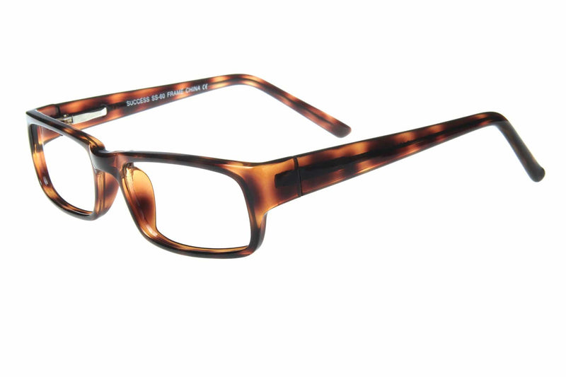 Visual Eyes Glasses TORTOISE / Frame Only / Clear Success 60