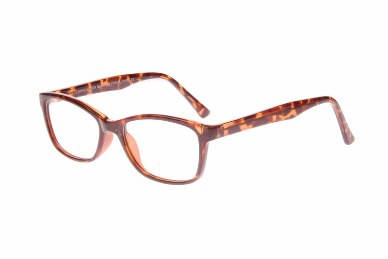 Visual Eyes Glasses TORTOISE / Frame Only / Frame Only CANNY VISION BARBARA BURGUNDY