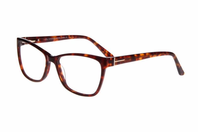 Visual Eyes Glasses TORTOISE / Frame Only / Frame Only CHIC CANDICE BLACK