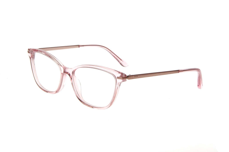 Visual Eyes Glasses TRANS-PINK / Frame Only / Clear Mia Rae Fina