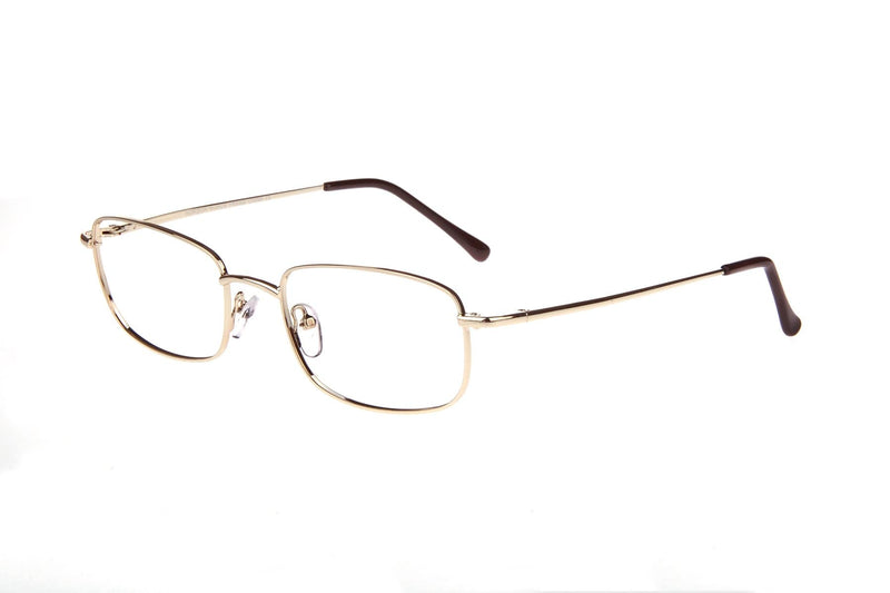 Visual Eyes Glasses YELLOW-GOLD / Frame Only / Clear Horizon Jack