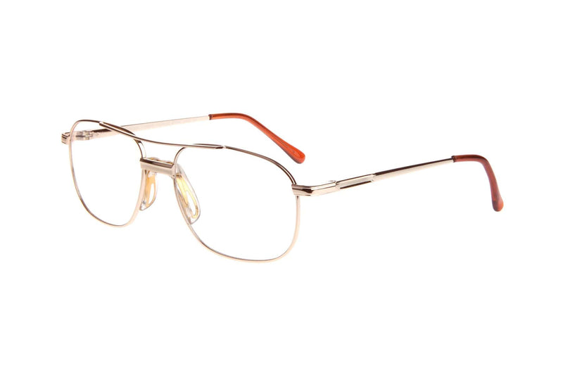 Visual Eyes Glasses YELLOW-GOLD / Frame Only / Clear Horizon Marine View