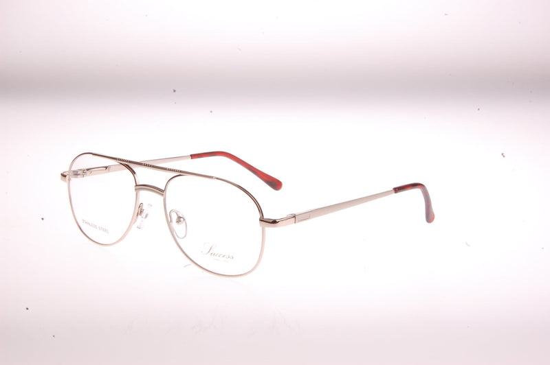 Visual Eyes Glasses YELLOW-GOLD / Frame Only / Clear Success 375